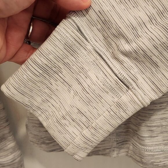 Lululemon Define Jacket Women's Size 6 Light Gray We Are From Space Pattern - Picture 6 of 13